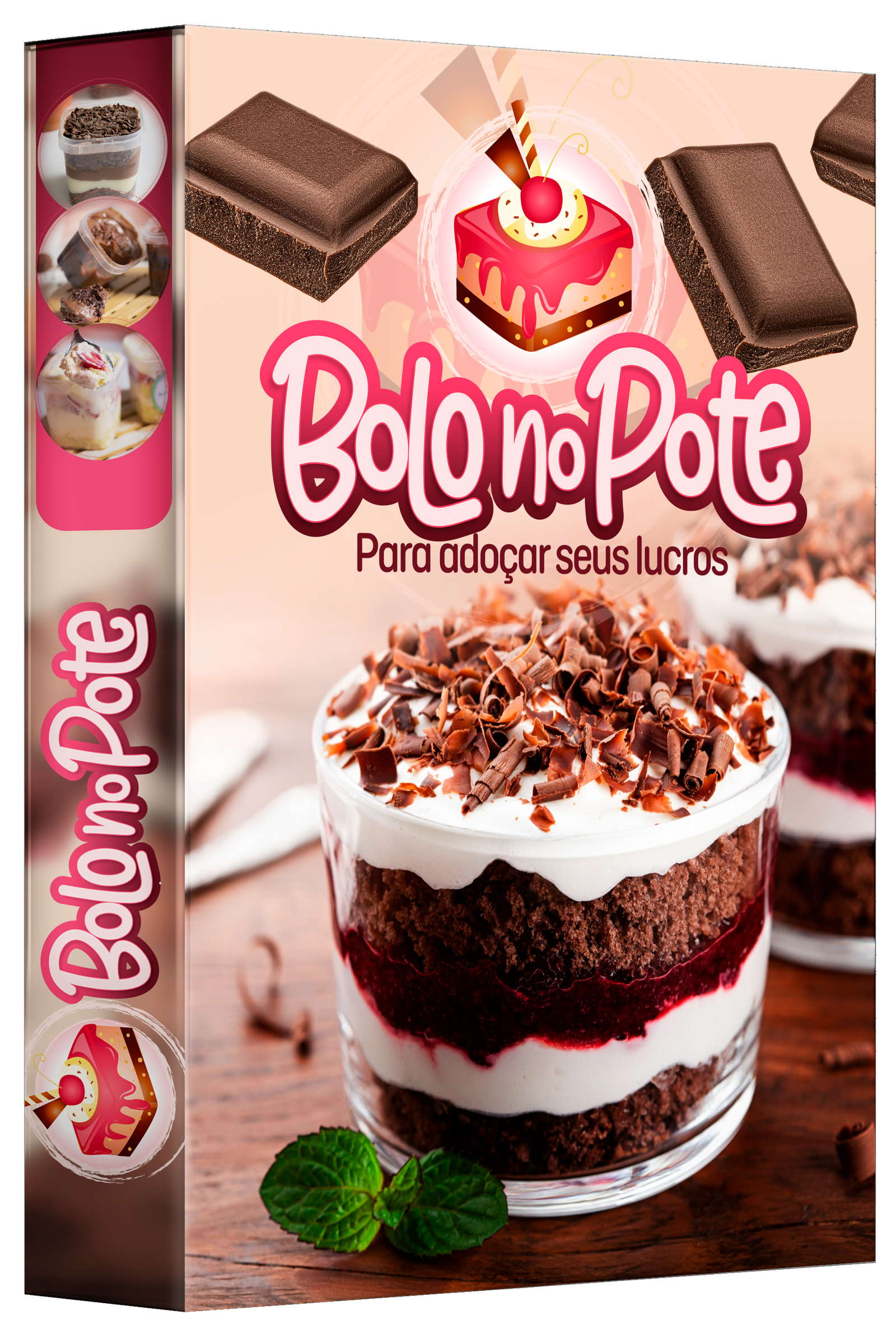 Material de bolos no pote