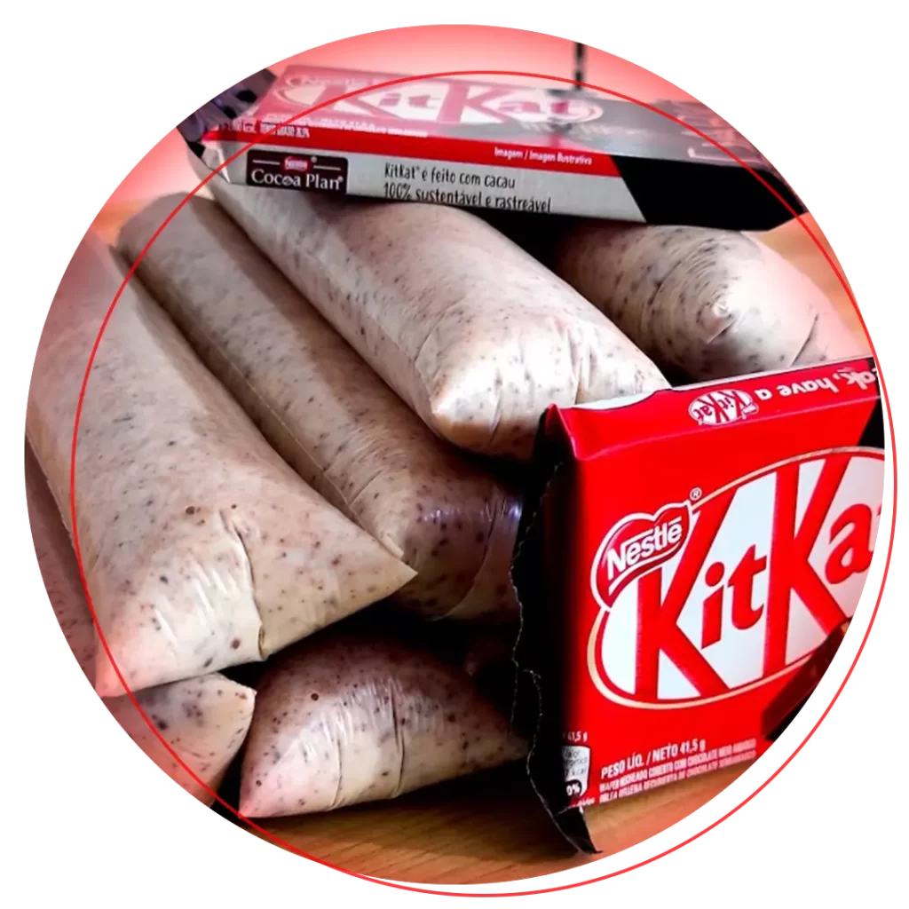 Geladinho gourmet KitKat