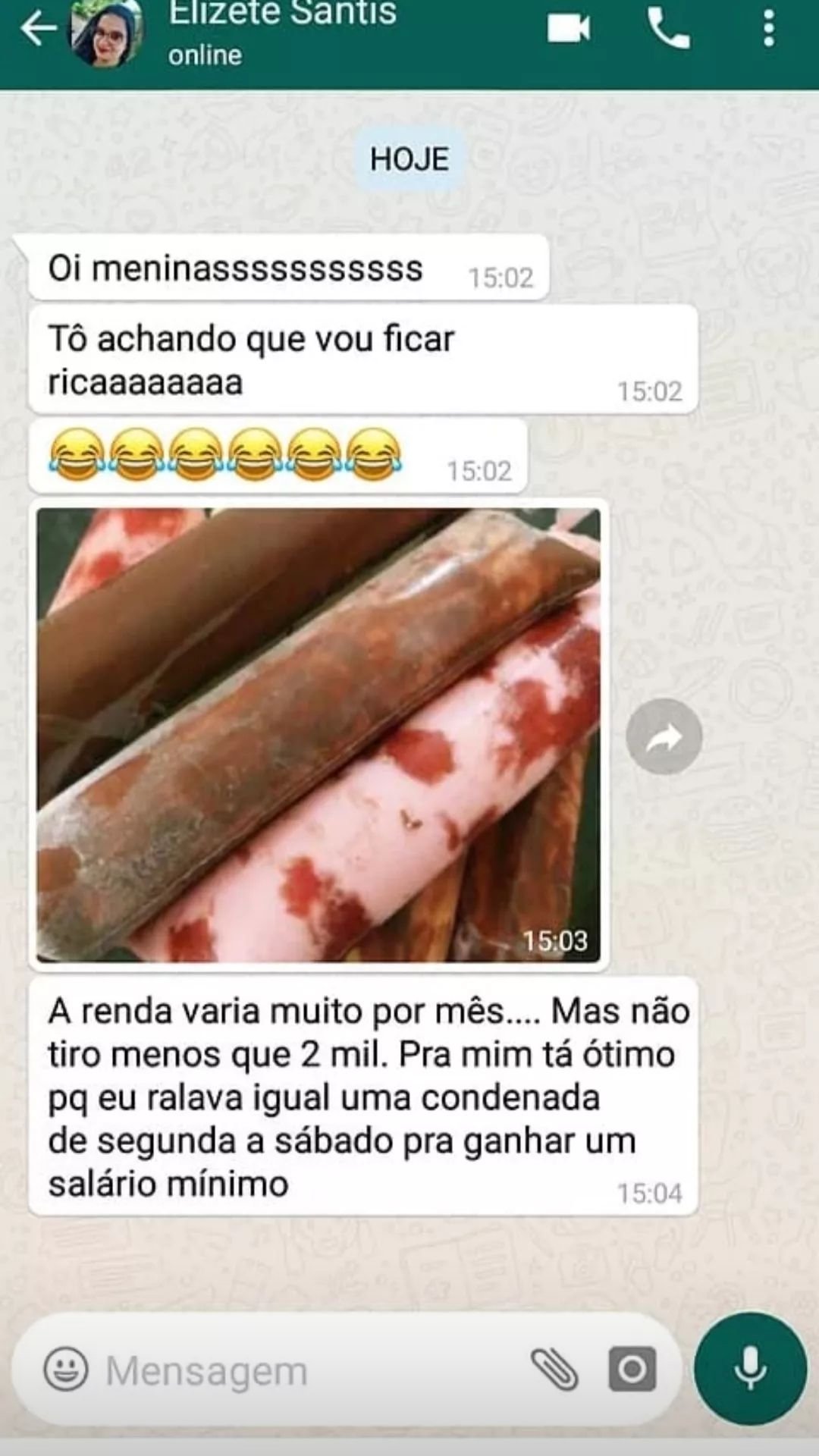 Depoimento de cliente 1